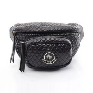 MONCLER FELICIE Waist bum bag pouch Nylon Black